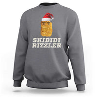 Christmas Skibidi Skibidi Toilet Rizzler Sweatshirt Meme Funny Memes Brainrot Rizz - Wonder Print Shop