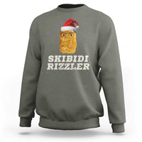 Christmas Skibidi Skibidi Toilet Rizzler Sweatshirt Meme Funny Memes Brainrot Rizz - Wonder Print Shop