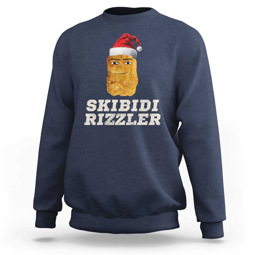 Christmas Skibidi Skibidi Toilet Rizzler Sweatshirt Meme Funny Memes Brainrot Rizz - Wonder Print Shop
