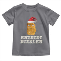 Christmas Skibidi Toilet Rizzler Toddler T Shirt Meme Funny Memes Brainrot Rizz