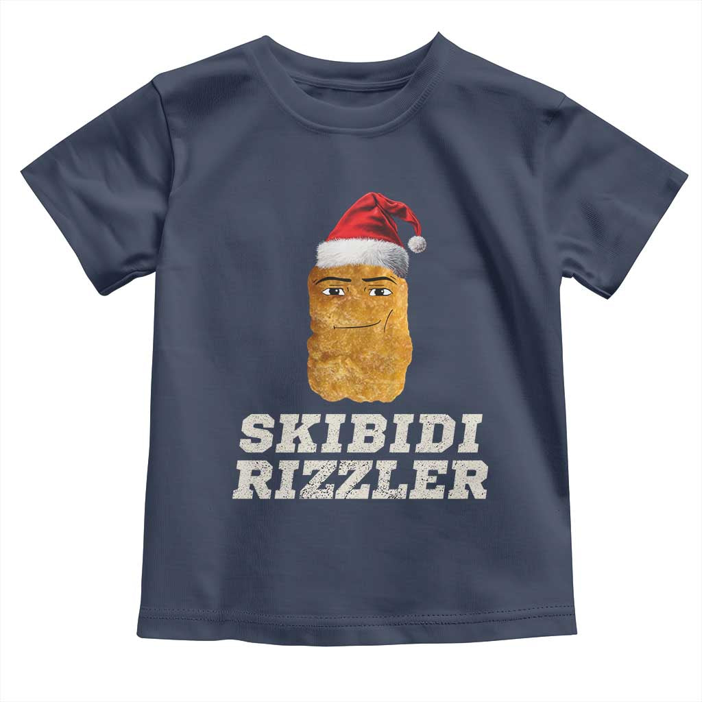 Christmas Skibidi Toilet Rizzler Toddler T Shirt Meme Funny Memes Brainrot Rizz