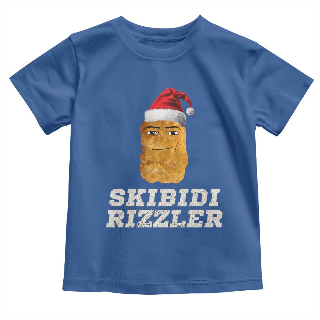 Christmas Skibidi Toilet Rizzler Toddler T Shirt Meme Funny Memes Brainrot Rizz