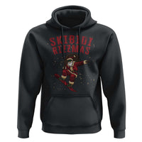 Skibidi Rizzmas Christmas Hoodie Rizz Santa Claus Skater Skateboard Skateboarder Kid Cool
