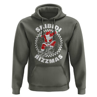 Skibidi Rizzmas Christmas Hoodie Rizz Skateboarding Santa Claus Skater Skateboard Skateboarder