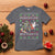 Possum Christmas T Shirt Overstimulated But Festive Ugly Christmas - Wonder Print Shop