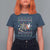 Possum Christmas T Shirt For Women Overstimulated But Festive Ugly Christmas - Wonder Print Shop
