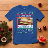I Got That Dog in Me Ugly Christmas T Shirt Keep 150 Dank Meme Hot Dog Combo - Wonder Print Shop