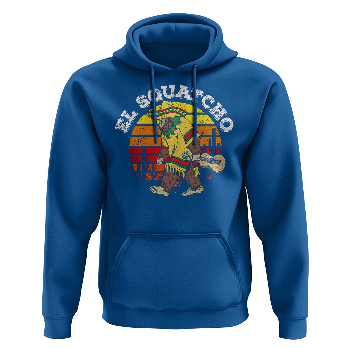 El Squatcho Bigfoot Hoodie Mexican Sasquatch Cinco De Mayo