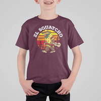 El Squatcho Bigfoot T Shirt For Kid Mexican Sasquatch Cinco De Mayo - Wonder Print Shop