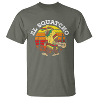 El Squatcho Bigfoot T Shirt Mexican Sasquatch Cinco De Mayo - Wonder Print Shop