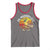 El Squatcho Bigfoot Tank Top Mexican Sasquatch Cinco De Mayo