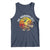 El Squatcho Bigfoot Tank Top Mexican Sasquatch Cinco De Mayo