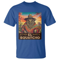 El Squatcho Bigfoot T Shirt Mexican Sasquatch Lovers Cinco De Mayo - Wonder Print Shop