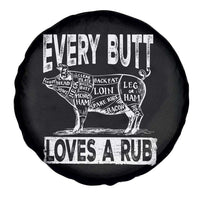 BBQ Spare Tire Cover Pork Butt Rub Dad Grill Gift