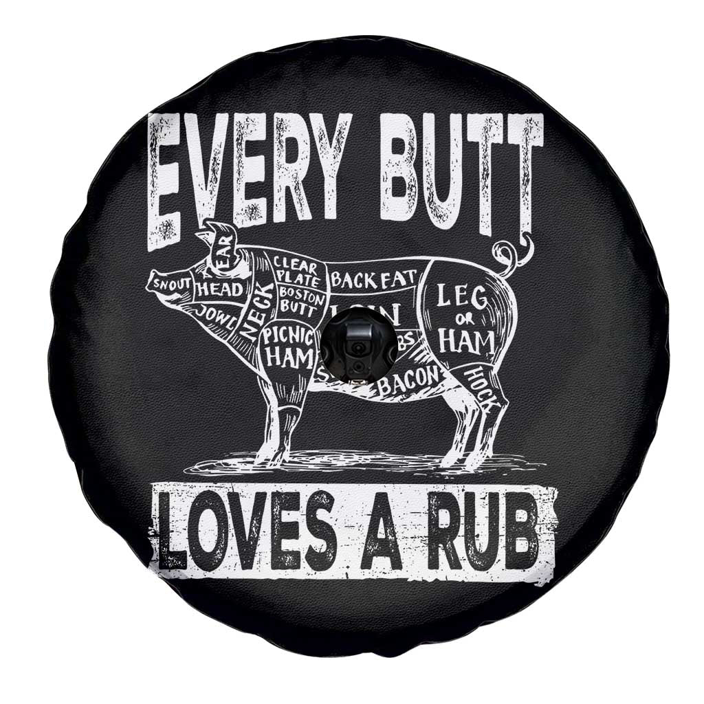 BBQ Spare Tire Cover Pork Butt Rub Dad Grill Gift