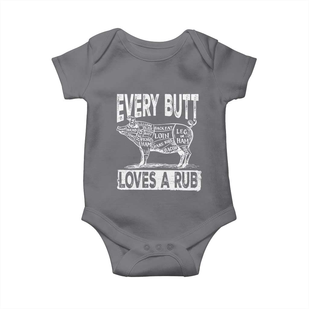 BBQ Baby Onesie Pork Butt Rub Dad Grill Gift