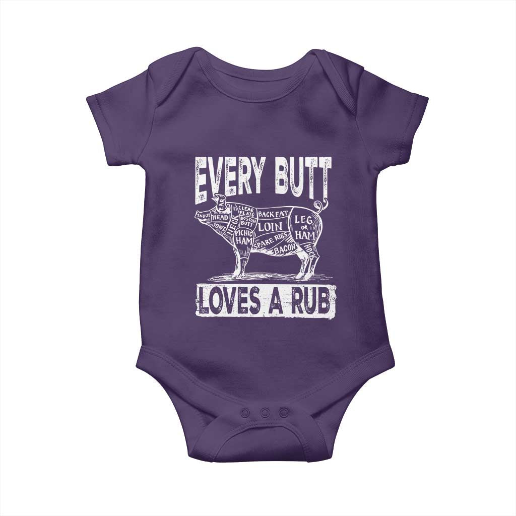 BBQ Baby Onesie Pork Butt Rub Dad Grill Gift