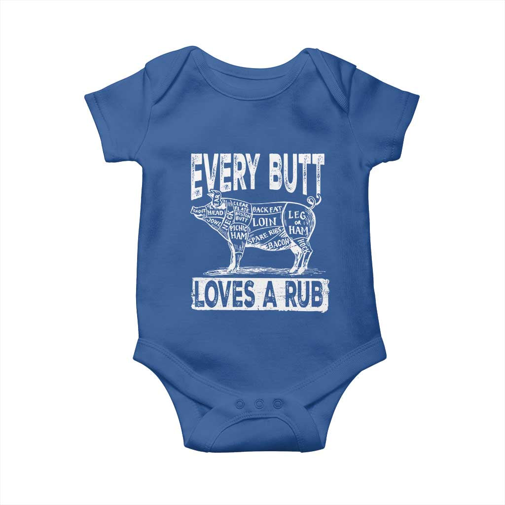 BBQ Baby Onesie Pork Butt Rub Dad Grill Gift