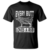 BBQ T Shirt Pork Butt Rub Dad Grill Gift - Wonder Print Shop