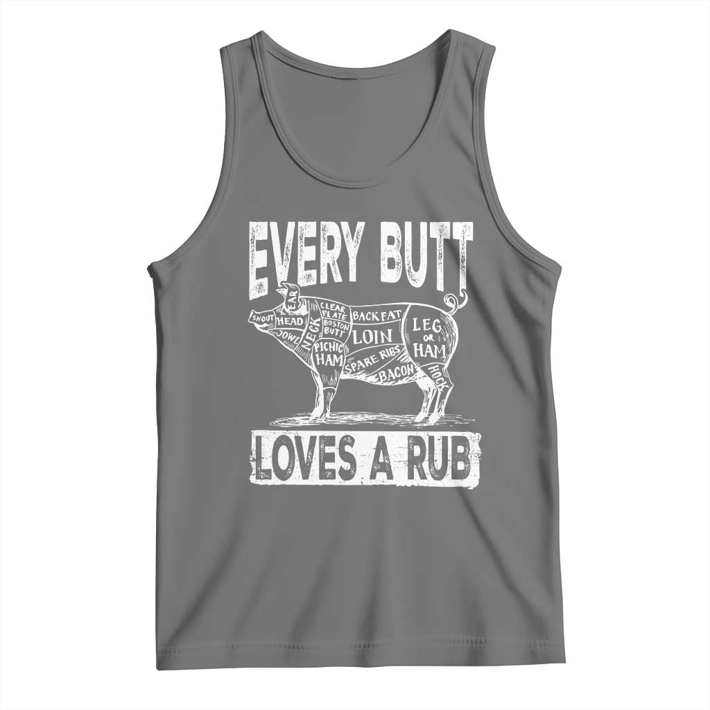 BBQ Tank Top Pork Butt Rub Dad Grill Gift