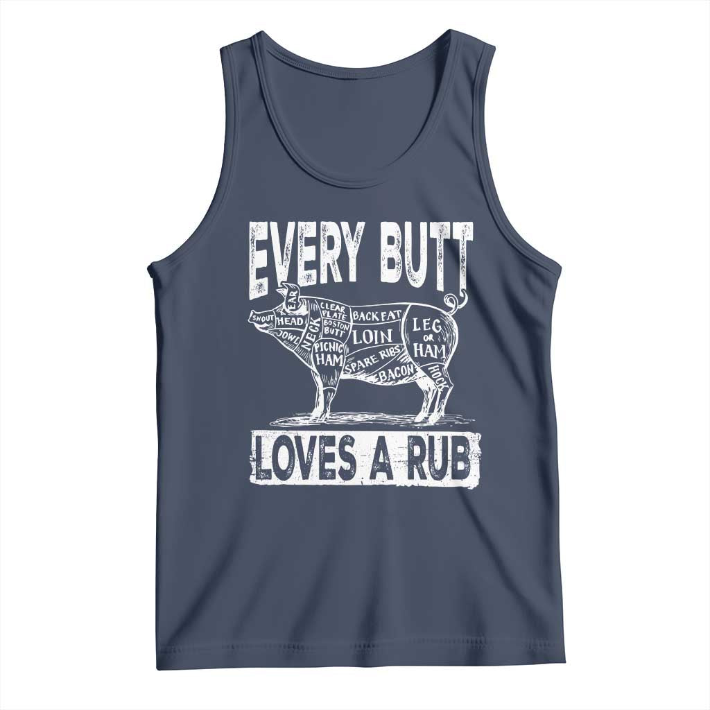 BBQ Tank Top Pork Butt Rub Dad Grill Gift