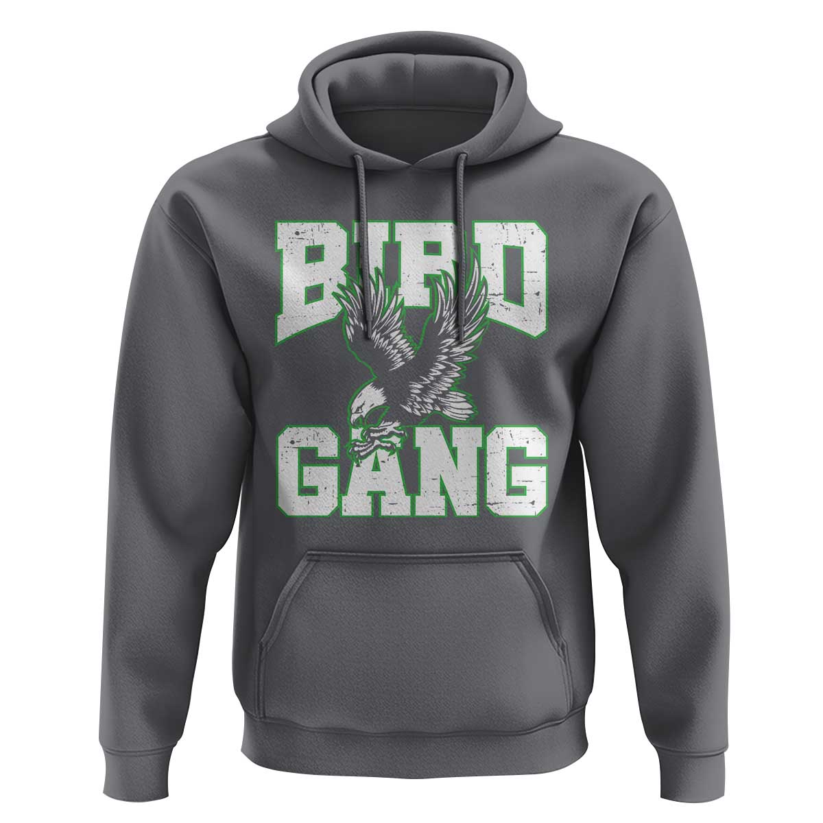 Bird Gang Hoodie Vintage 90s Style Classic Eagles Fly - Wonder Print Shop