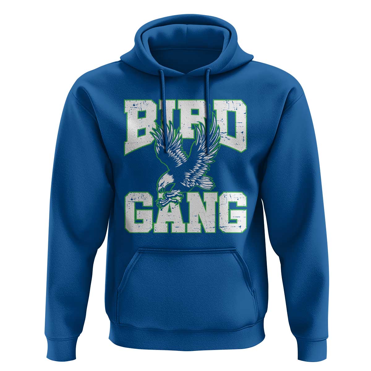 Bird Gang Hoodie Vintage 90s Style Classic Eagles Fly - Wonder Print Shop