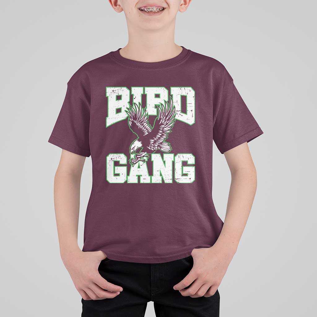 Bird Gang T Shirt For Kid Vintage 90s Style Classic Eagles Fly - Wonder Print Shop