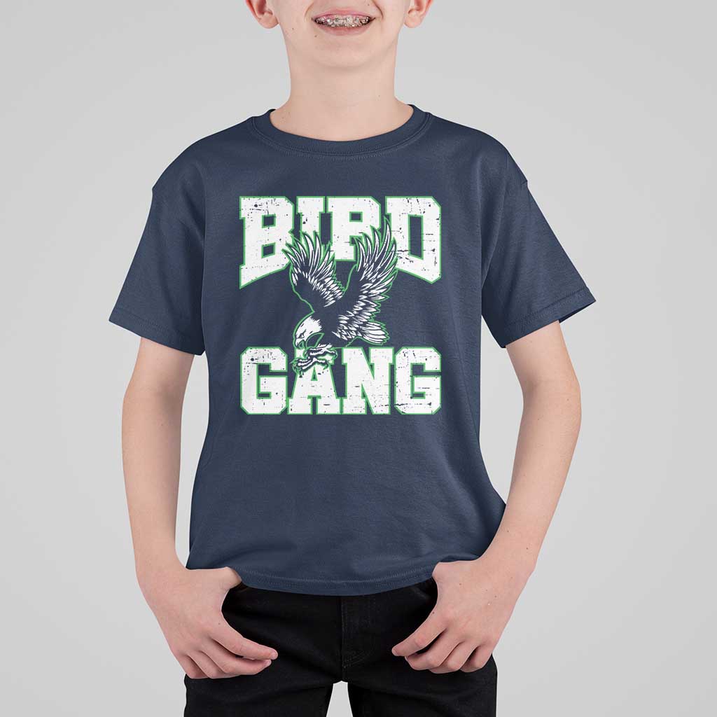 Bird Gang T Shirt For Kid Vintage 90s Style Classic Eagles Fly - Wonder Print Shop