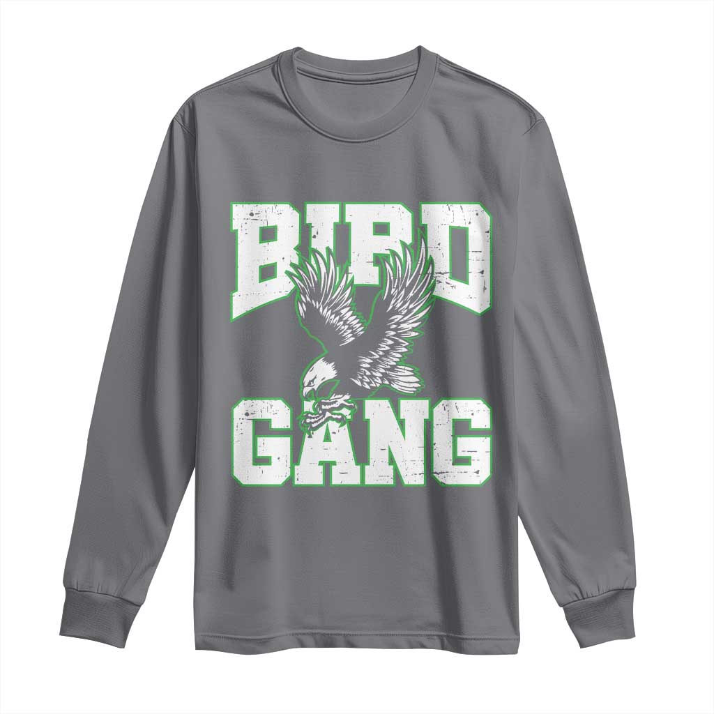 Bird Gang Long Sleeve Shirt Vintage 90s Style Classic Eagles Fly - Wonder Print Shop