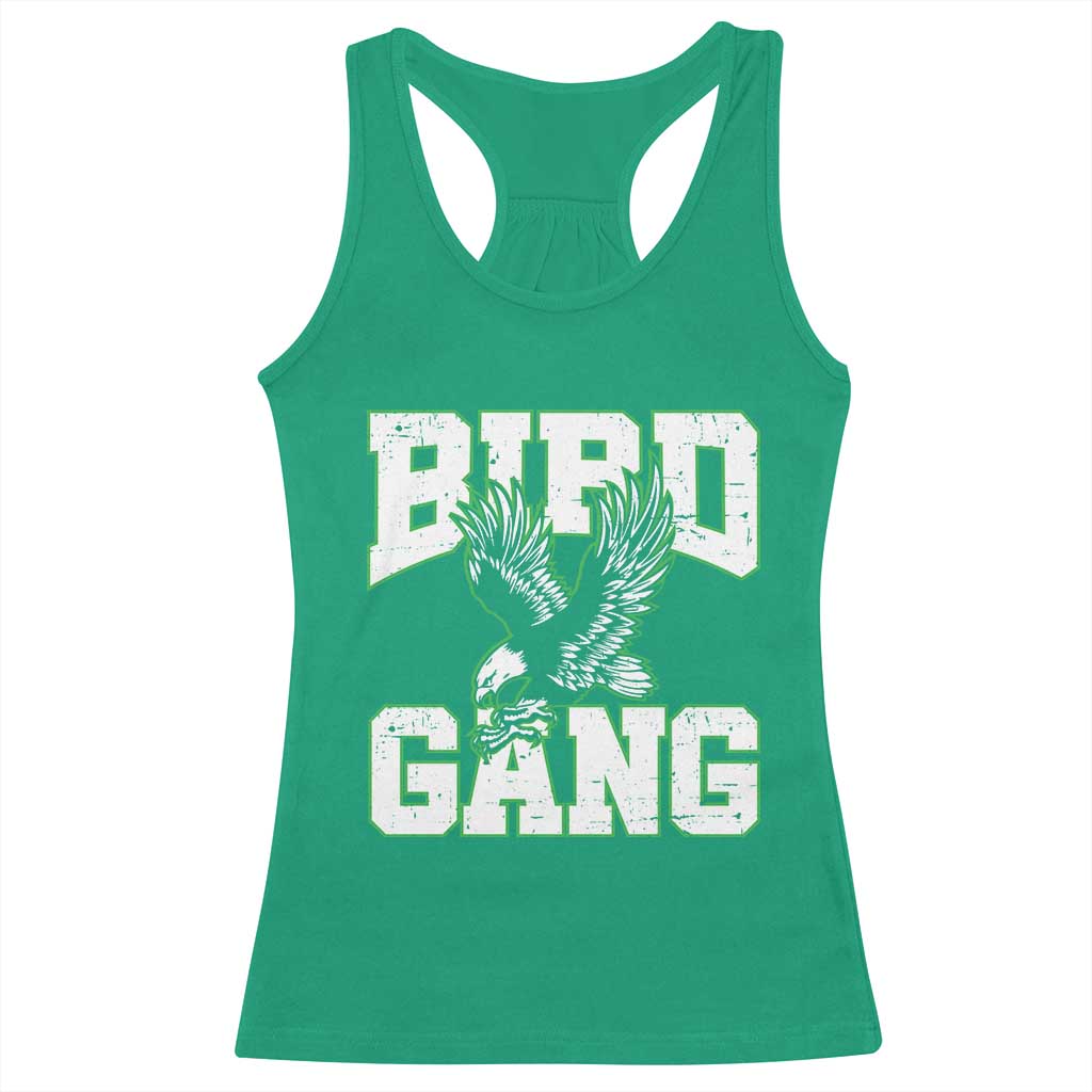 Bird Gang Racerback Tank Top Vintage 90s Style Classic Eagles Fly - Wonder Print Shop