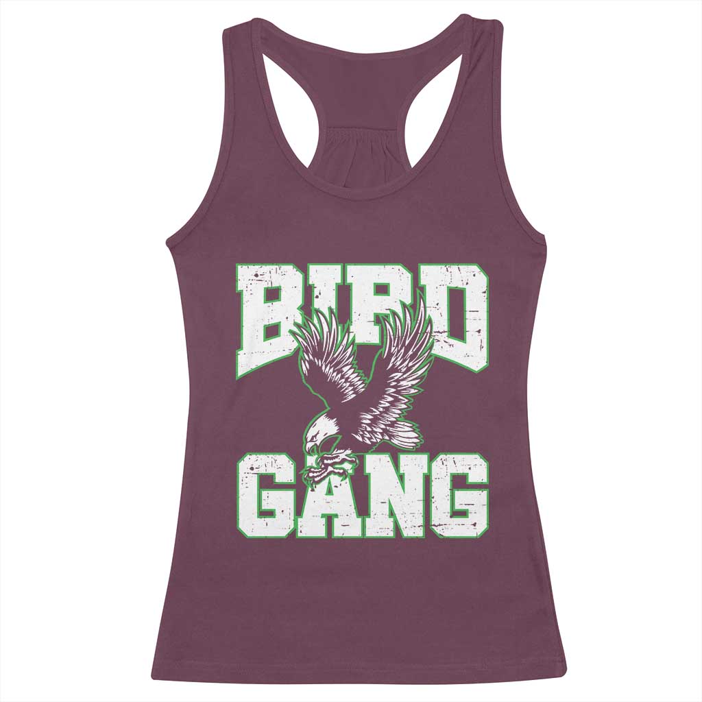 Bird Gang Racerback Tank Top Vintage 90s Style Classic Eagles Fly - Wonder Print Shop