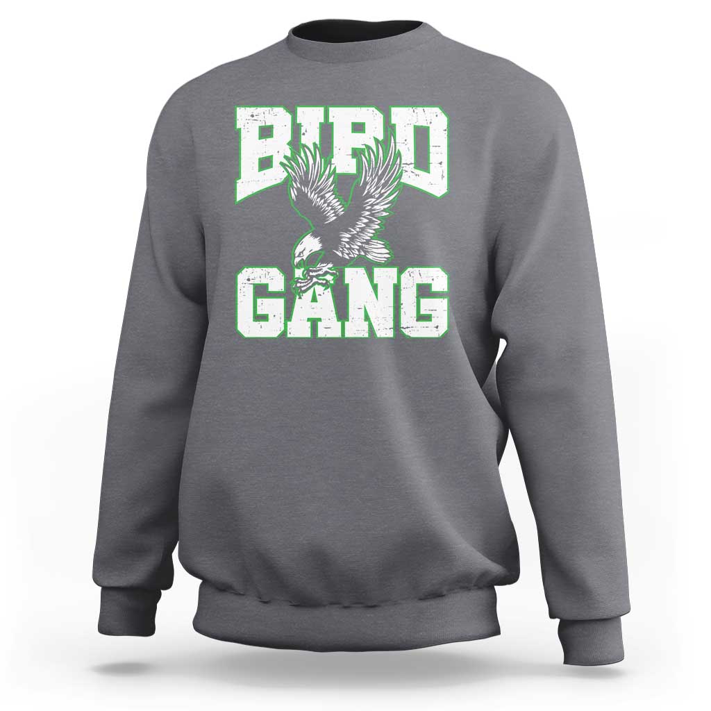Bird Gang Sweatshirt Vintage 90s Style Classic Eagles Fly - Wonder Print Shop