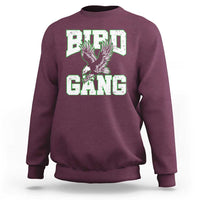 Bird Gang Sweatshirt Vintage 90s Style Classic Eagles Fly - Wonder Print Shop
