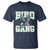 Bird Gang T Shirt Vintage 90s Style Classic Eagles Fly - Wonder Print Shop