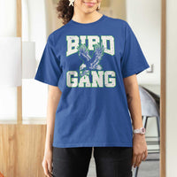 Bird Gang T Shirt For Women Vintage 90s Style Classic Eagles Fly - Wonder Print Shop