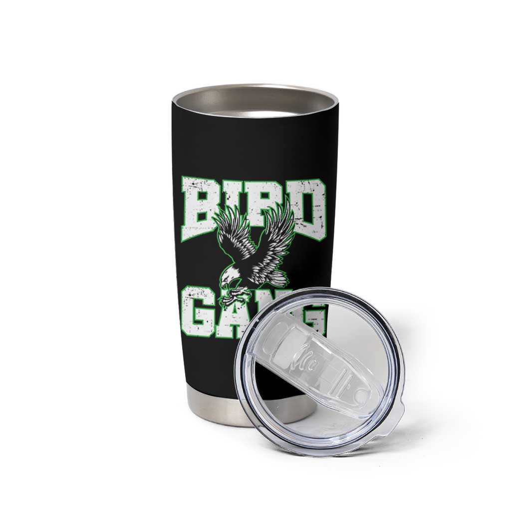 Bird Gang Tumbler Cup Vintage 90s Style Classic Eagles Fly - Wonder Print Shop