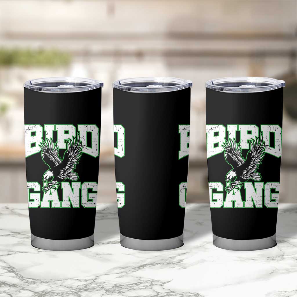 Bird Gang Tumbler Cup Vintage 90s Style Classic Eagles Fly - Wonder Print Shop