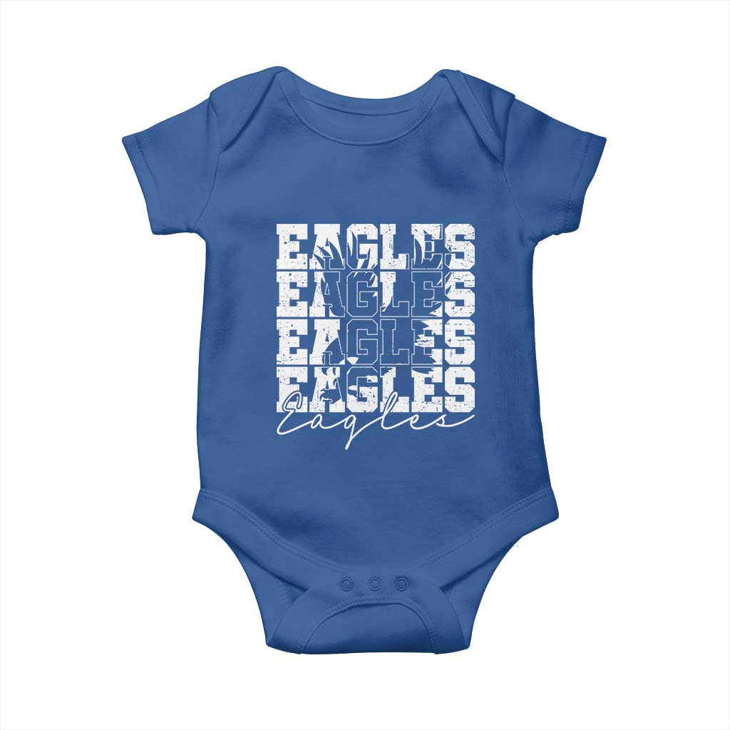 Vintage Eagles Bird Inspirational Baby Onesie 90s Style Classic Eagles Fly - Wonder Print Shop