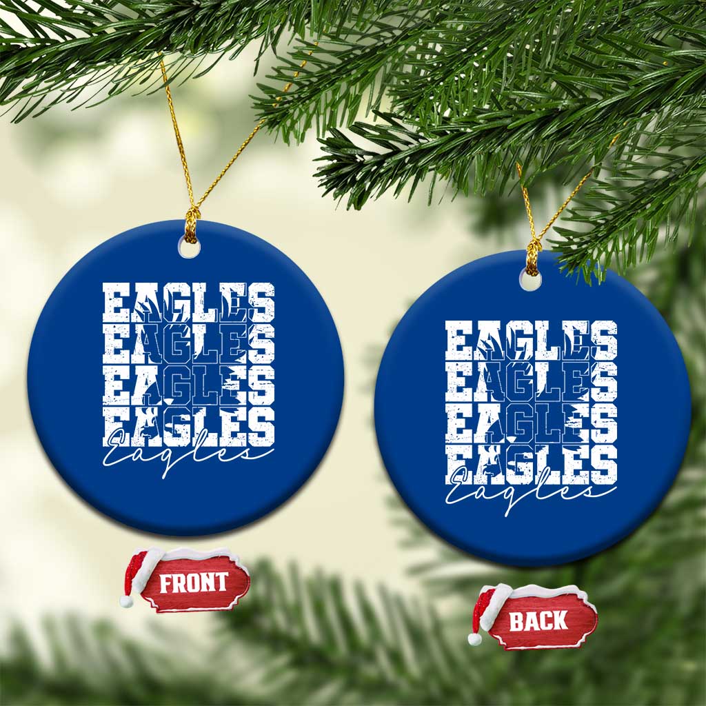 Vintage Eagles Bird Inspirational Ceramic Ornament 90s Style Classic Eagles Fly - Wonder Print Shop