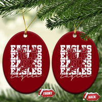 Vintage Eagles Bird Inspirational Ceramic Ornament 90s Style Classic Eagles Fly - Wonder Print Shop