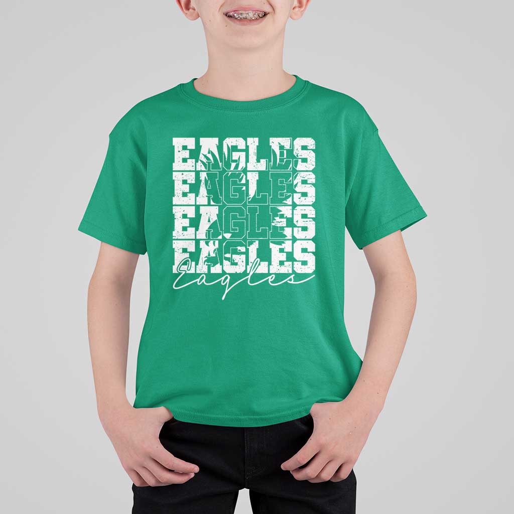 Vintage Eagles Bird Inspirational T Shirt For Kid 90s Style Classic Eagles Fly - Wonder Print Shop