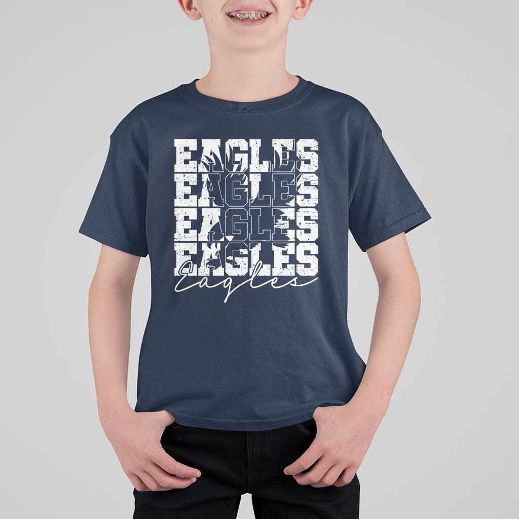 Vintage Eagles Bird Inspirational T Shirt For Kid 90s Style Classic Eagles Fly - Wonder Print Shop