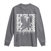 Vintage Eagles Bird Inspirational Long Sleeve Shirt 90s Style Classic Eagles Fly - Wonder Print Shop
