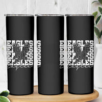 Vintage Eagles Bird Inspirational Skinny Tumbler 90s Style Classic Eagles Fly - Wonder Print Shop