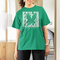 Vintage Eagles Bird Inspirational T Shirt For Women 90s Style Classic Eagles Fly - Wonder Print Shop