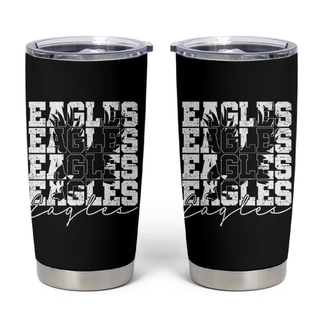 Vintage Eagles Bird Inspirational Tumbler Cup 90s Style Classic Eagles Fly - Wonder Print Shop