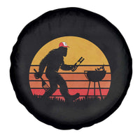 Bigfoot BBQ Spare Tire Cover Funny Barbecue Sasquatch Lovers Dad Grill Gift