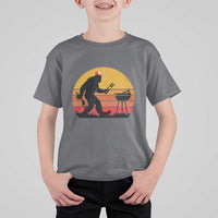 Bigfoot BBQ T Shirt For Kid Funny Barbecue Sasquatch Lovers Dad Grill Gift - Wonder Print Shop