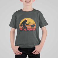 Bigfoot BBQ T Shirt For Kid Funny Barbecue Sasquatch Lovers Dad Grill Gift - Wonder Print Shop